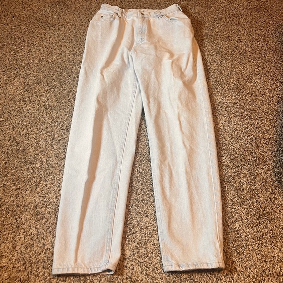 Lee Denim - Lee Women's‎ Light Wash High Waisted Jeans Vintage Relaxed Fit Mom Jeans